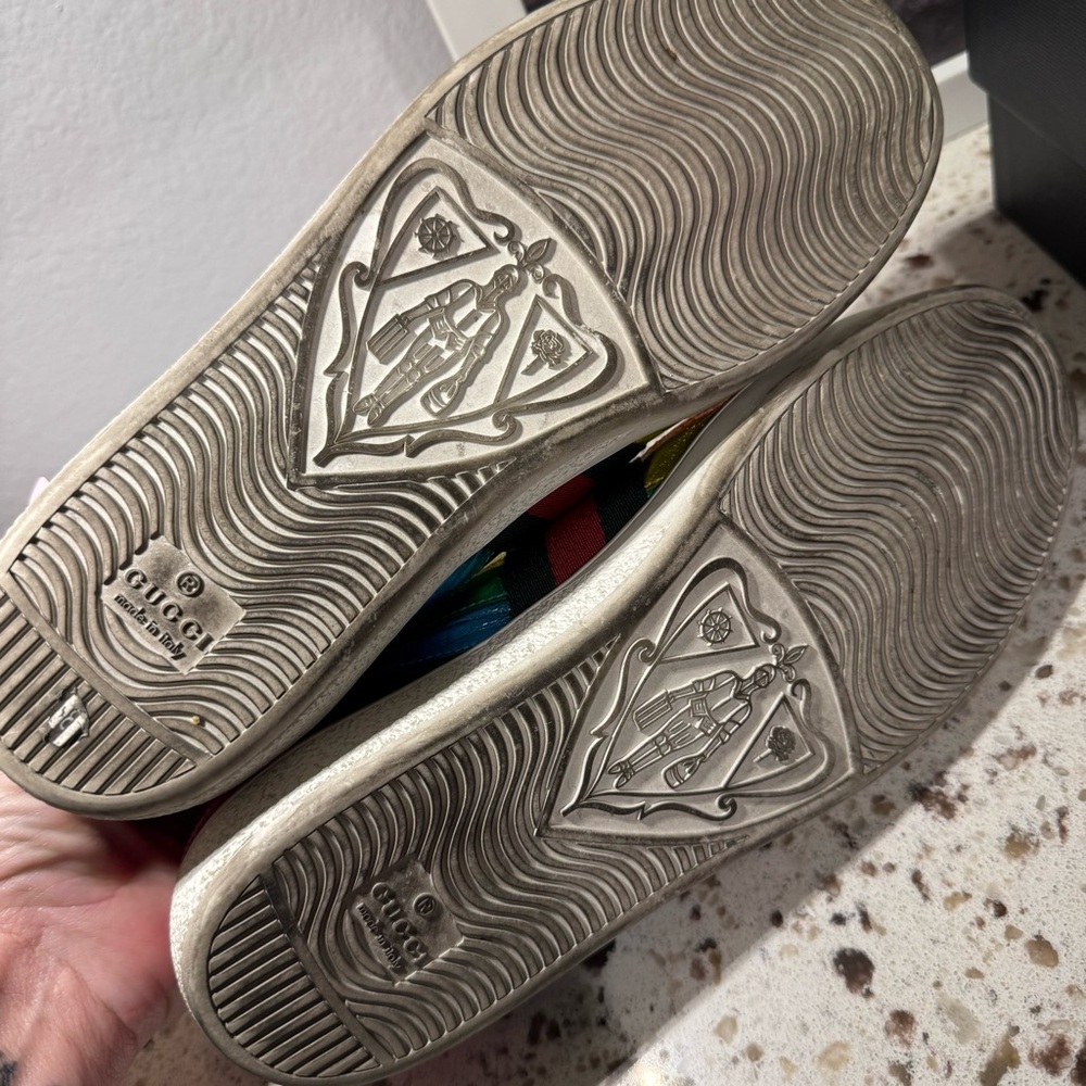 Gucci rainbow sneakers - Picture 3 of 7
